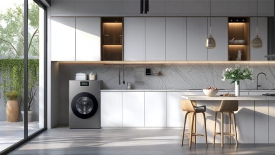 Samsung’s new AI-equipped washing machine has a huge touchscreen